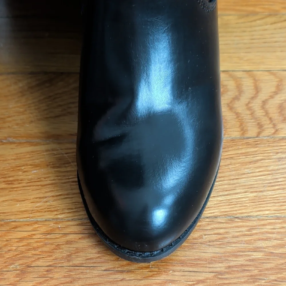 Black Over-the-Knee Women's Boots - Picture 3 of 5